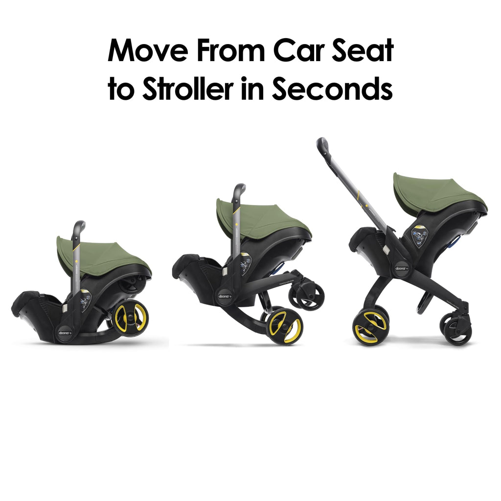 Doona Car Seat And Stroller Nitro Black All In One Travel System For Effortless Transitions