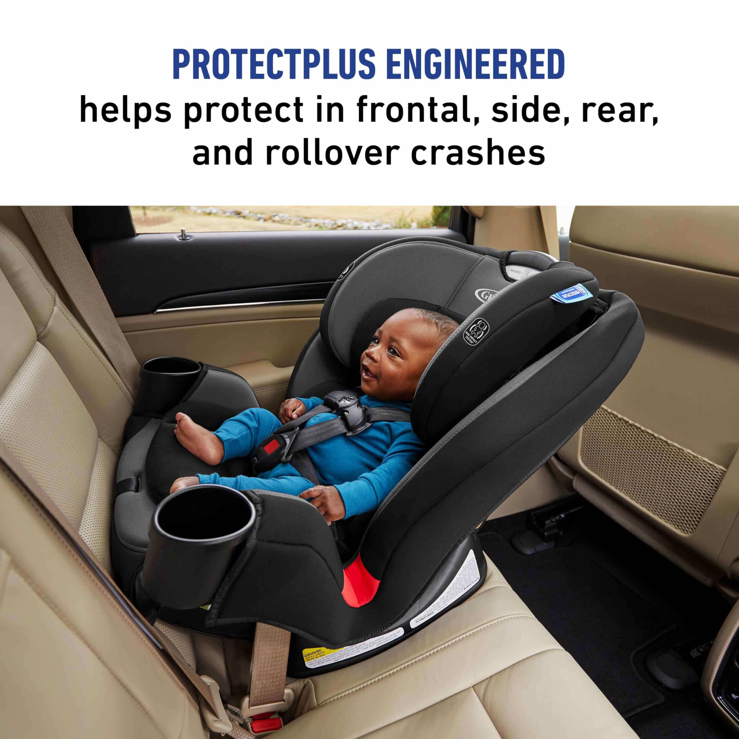 Graco TriRide 3in1 Car Seat Kipling Rear Facing to Booster With Adjustable Headrest